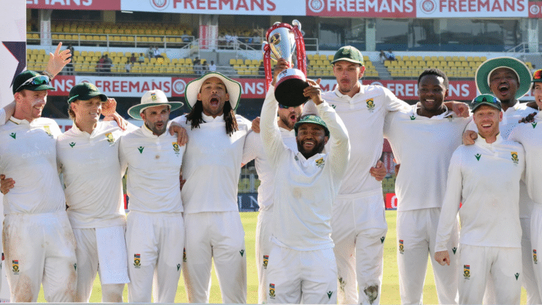 South Africa Humiliate India with 408-Run Victory in Guwahati Test, Complete Historic Home Clean Sweep