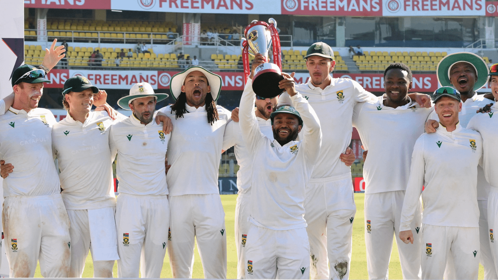 South Africa Humiliate India with 408-Run Victory in Guwahati Test, Complete Historic Home Clean Sweep