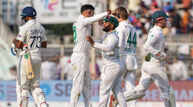 India Fall to Shock 30-Run Defeat as South Africa Seal Historic Test Win in Kolkata