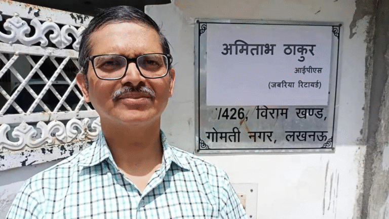 Lucknow Police Bring Ex-IPS Officer Amitabh Thakur to Deoria — Police Station Turned Into Cantonment