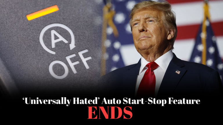 Trump Administration Ends ‘Universally Hated’ Auto Start-Stop Feature — What It Means