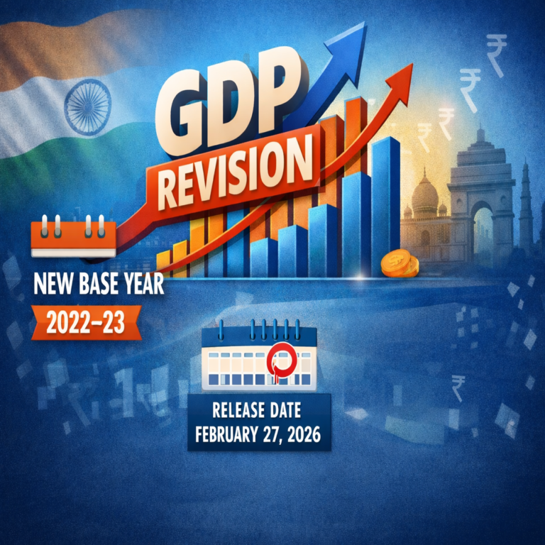 India Revises GDP Base Year to 2022-23, Boosting Accuracy with GST and Services Data