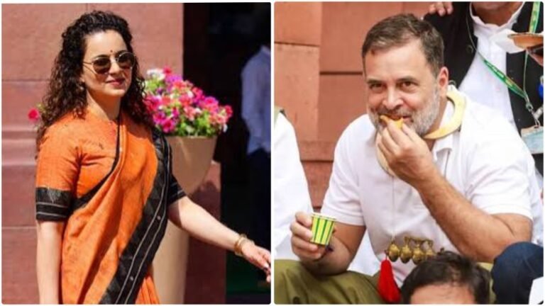 Kangana Ranaut Targets Rahul Gandhi Over Parliament Conduct, Sparks Fresh Political Row