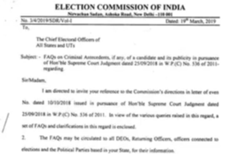 BJP Seal on EC Letter Triggers Row, Election Commission Calls It ‘Clerical Error’