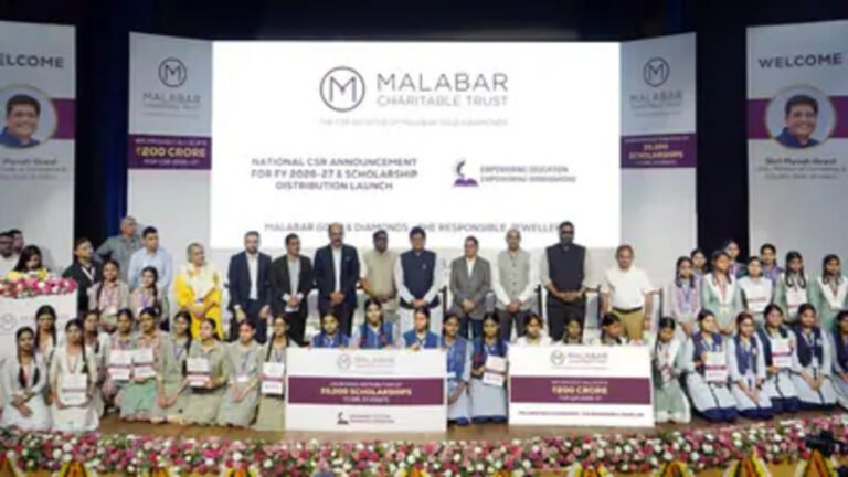 Malabar Gold to Invest ₹200 Crore in CSR, Piyush Goyal Highlights Impact