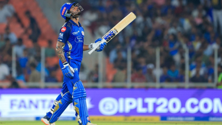 Mumbai Indians Crush Gujarat Titans by 99 Runs as Tilak Varma Smashes Record-Equalling Century
