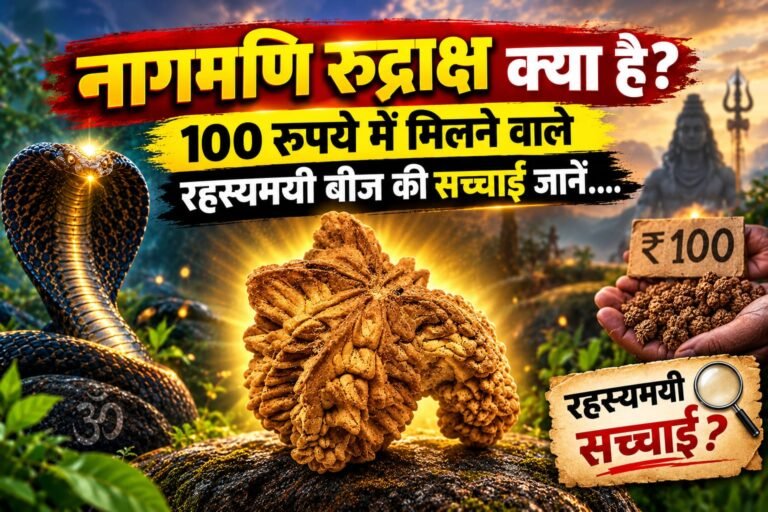 नागमणि रुद्राक्ष क्या है? 100 रुपये में मिलने वाले रहस्यमयी बीज की क्या है सच्चाई