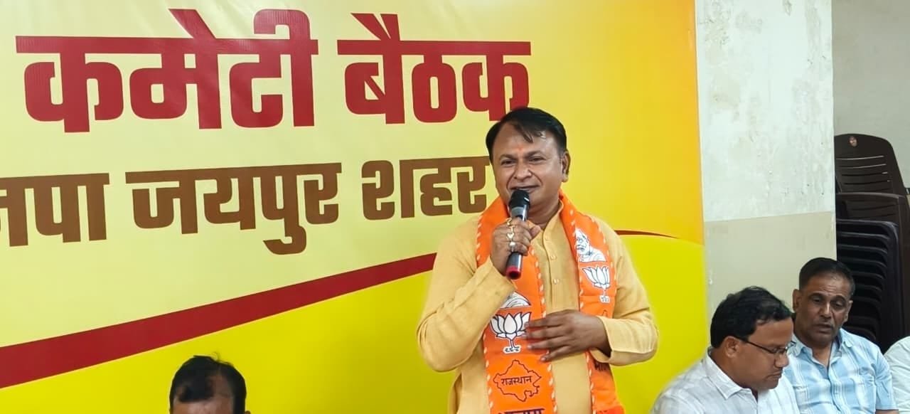 भाजपा अध्यक्ष नितिन नवीन का 25 सितंबर को जयपुर दौरा, 90 प्रचार रथों को दिखाएंगे हरी झंडी